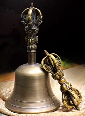 尼泊尔手工五股9厘米摆件