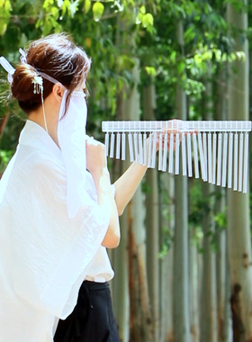 FOL水晶音束瑜伽冥想流27音排铃音乐会演出小众乐器自然之音表演