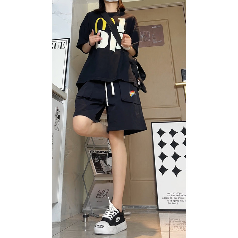 短裤薄款男士工装多巴胺休闲百搭五分裤直筒裤子-A950TP30控48,男装牛仔裤,电商B241