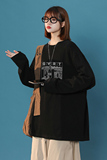 长袖T恤男女百搭春2023上衣潮牌纯色宽松运动卫衣A597TP22，男装T恤，电商B241