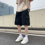 工装短裤美式夏季休闲中裤宽松直筒机能五分裤子-A1056TP30控48，男装牛仔裤，电商B241
