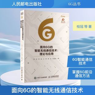 面向6G的智能无线通信技术 理论与应用桂冠 等 著通讯专业科技人民邮电出版社9787115686640