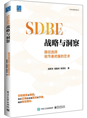 SDBE战略与洞察 路径选择和节奏把握的艺术 胡荣丰,阳胜利,陈贤松 战略管理 经管、励志 电子工业出版社