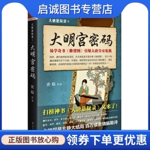 大明宫密码 唐隐 现货直发 江苏人民出版 社9787214210722 大唐悬疑录4 正版