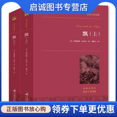 正版现货直发飘(上下) 世界名著典藏,米切尔,黄健人,中央编译出版社9787511725554正版现货直发