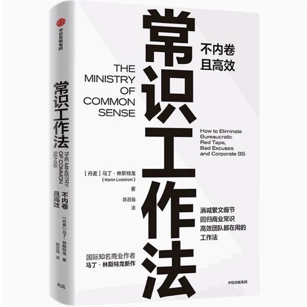 正版现货直发常识工作法 不内卷且高效 马丁·林斯特龙 著 痛点 品牌洗脑 作者新作 马丁·林斯特龙 著 9787521732375 中信出版集