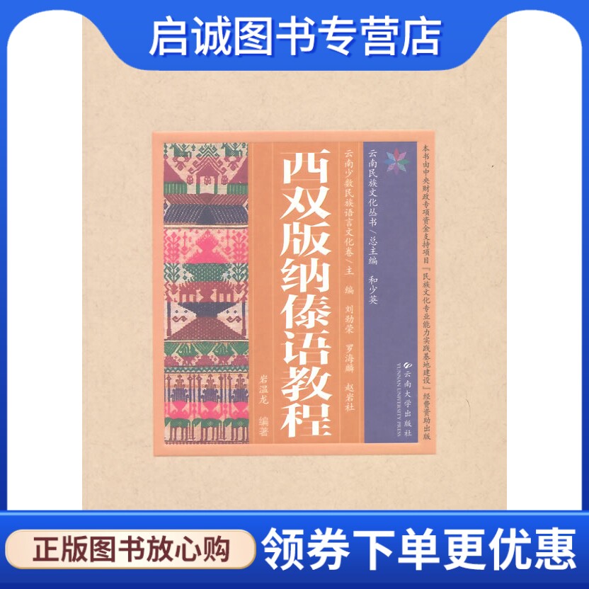 云南民族文化丛书云南少数民族语言文化卷西双版纳傣语教程,岩温龙著