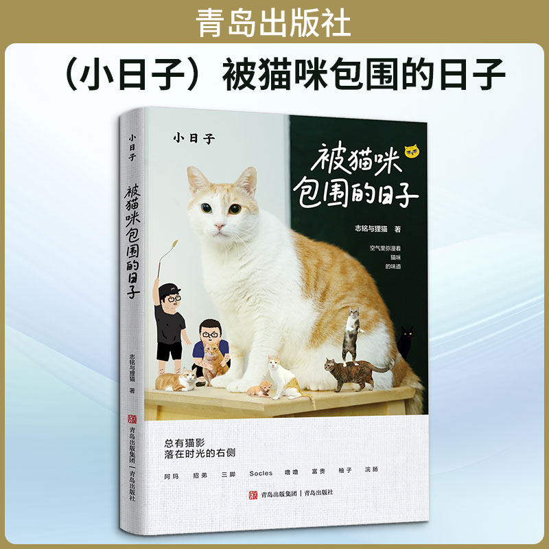 （小日子）被猫咪包围的日子志铭与狸猫 著生活休闲生活青岛出版社