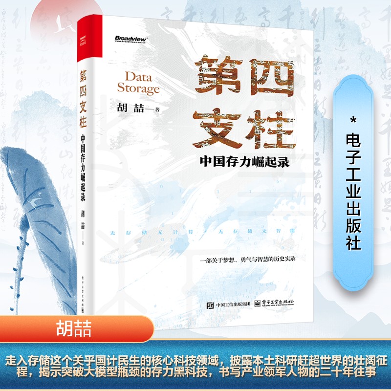 第四支柱：中国存力崛起录胡�网络技术专业科技电子工业出版社9787121494055