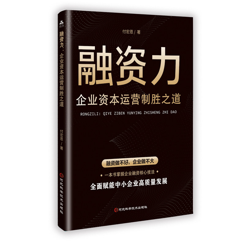 融资力:企业资本运营制胜之道付宏恩管理理论经管、励志河北科学技术出版社