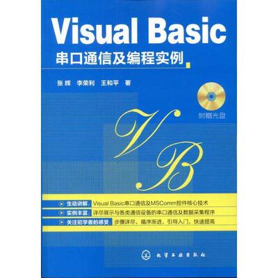 正版现货直发VISUAL BASIC串口通信及编程实例 张辉 化学工业出版社 9787122104663