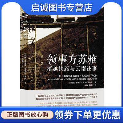正版现货直发领事方苏雅：滇越铁路的野心 德西雷·勒努瓦著,许涛张蕊子 译 9787544775281 译林出版社