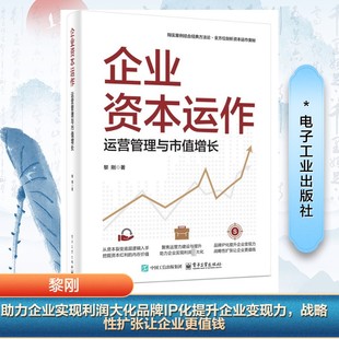 企业资本运作 运营管理与市值增长黎刚管理理论经管、励志电子工业出版社