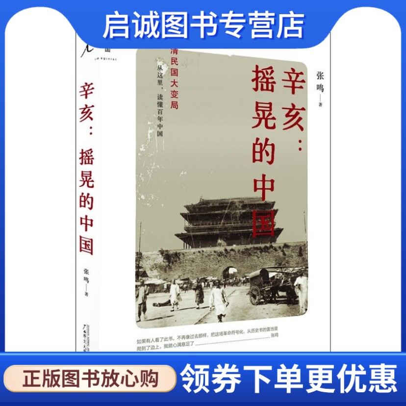 正版现货直发辛亥 摇晃的中国 张鸣 广西师范大学出版社 9787549503247