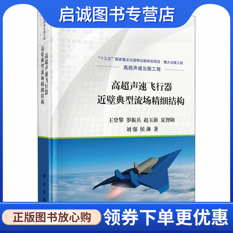 高超声速飞行器近壁典型流场精细结构 王登攀 等 交通运输 专业科技 科学出版社9787030693006