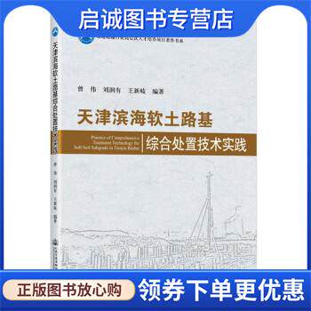 正版现货直发天津滨海软土路基综合处置技术实践 曾伟,刘润有,王新岐 9787114178641 人民交通出版社股份有限公司