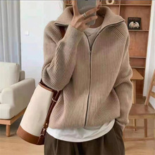 Spring Jacket Women Knitted Coats Cardigan Sweater For Lady