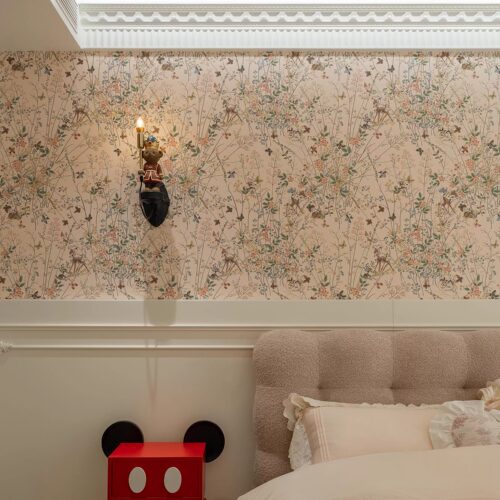 小鹿斑比环保无纺纸墙纸