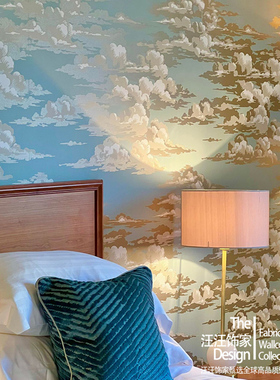 英国原装进口墙纸祥云壁纸216599 216600 216601 216602 216603