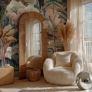 秋季 Autumn 进口定制壁画 瑞典原装 小径卧室客厅风景图壁纸 Trail