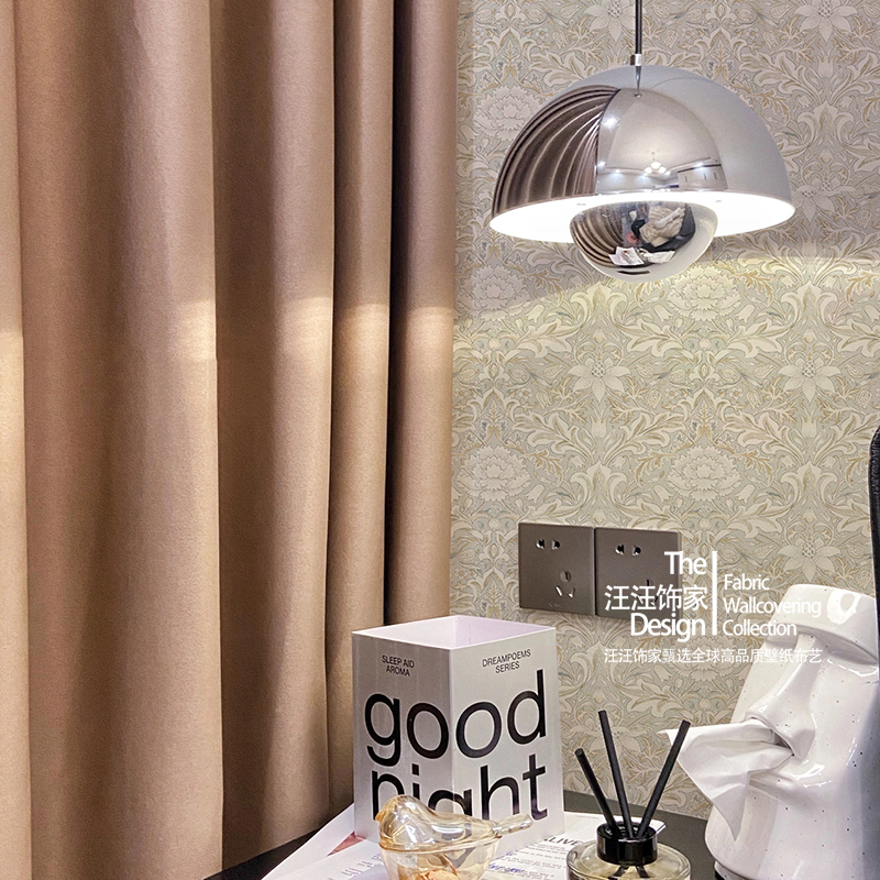 英国原装进口墙纸复古花背景