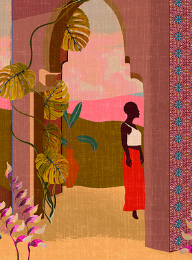 比利时进口arte壁纸 双宫真丝丝绸墙布壁画97530 97531马达加斯加