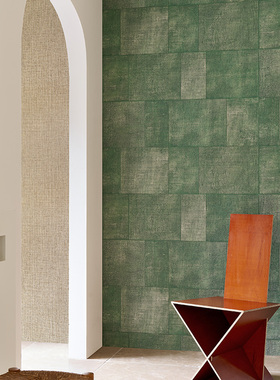 比利时ARTE原装进口正品墙纸壁纸现代美式复古Cuadro方块背景墙纸