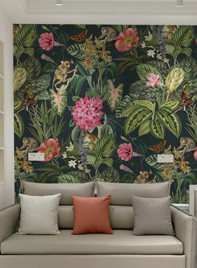 荷兰原装进口壁画 Checking Out Nature 绿野仙踪 丛林考拉墙纸