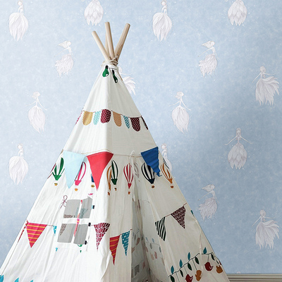 L童伴无缝墙布儿童房背景墙YOB080801 802 803 YOB080901 902 903