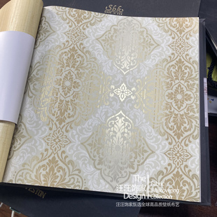 美国原装进口SBK墙纸Fort Pierce皮尔斯美式渐变菱形背景壁纸现货