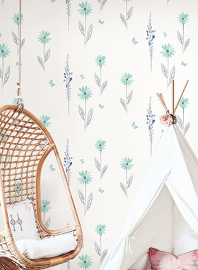 美国锡布鲁克墙壁纸DA62601 62603 62604 62801 62804  小花现货