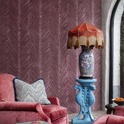 印花绒面墙纸价格 印花绒面墙纸图片 星期三