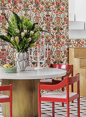 英国cole son进口新品 PROTEA GARDEN 花鸟复古轻奢简约背景墙纸