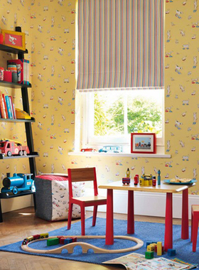 英国原装进口Sanderson 儿童动物狗墙纸  214011 214012  214013