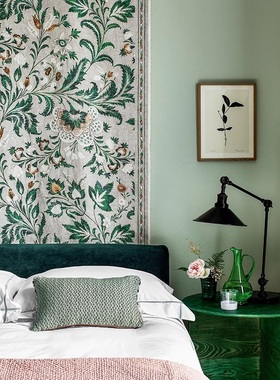 Coromandel 英国原装进口墙纸 18世纪 复古华丽背景墙无纺布壁纸