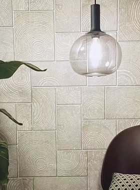 德国marburg金属线条几何年轮竖纹设计感背景墙纸壁纸33223 33224