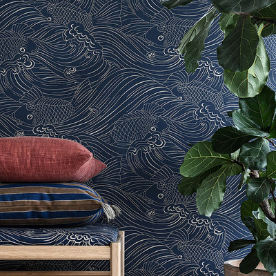 瑞典原装墙纸PLENTYMOREFISH