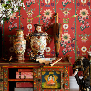 MIND THE GAP原装进口墙纸壁纸 CHINESE GARDEN 中国风 中式背景