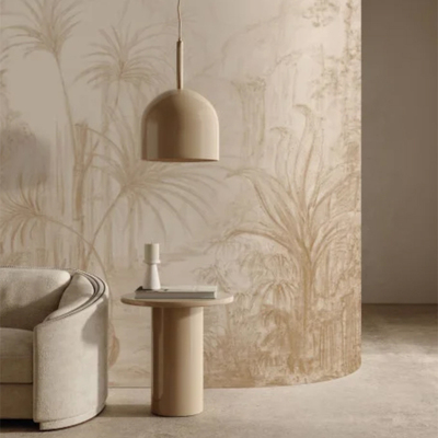 法国CASAMANCE 新款高端壁画 PANORAMAS 3  ARILLE 抽象枝叶背景