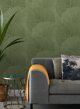 荷兰进口壁纸138995 138996 138997树叶植物电视背景墙壁纸客厅