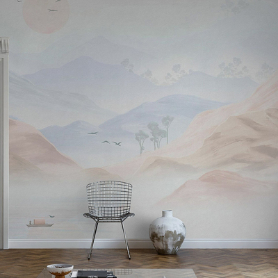 瑞典进口定制壁画现代简约背景墙