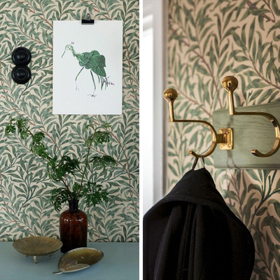 壁纸英国进口卧室墙纸