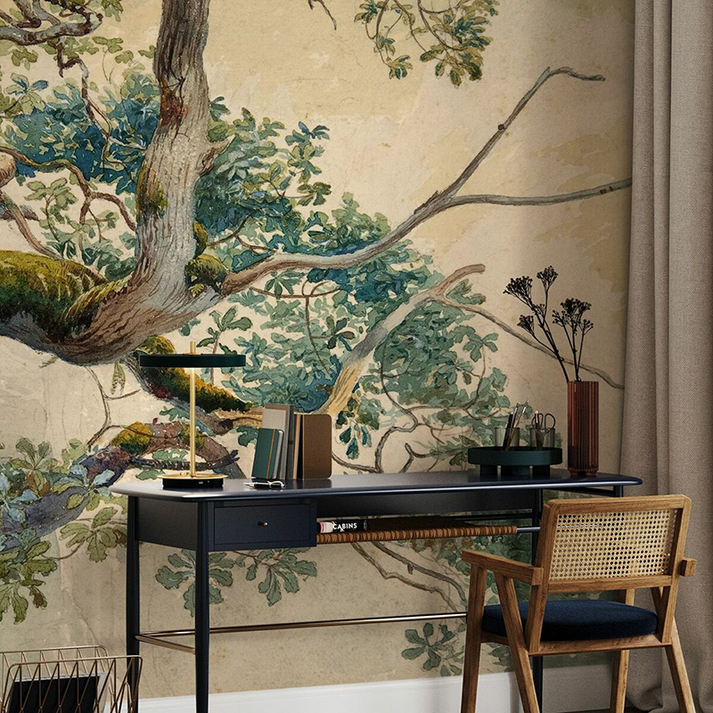 Tree Branch Art 瑞典原装进口定制壁画 树枝枝干 艺术背景墙壁纸