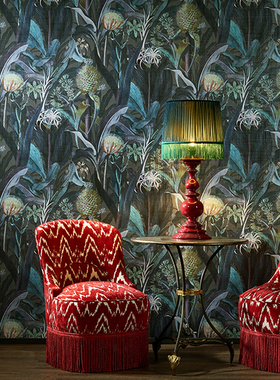 比利时进口arte壁纸墙布97600 97601 97602 热带果实植物墙纸