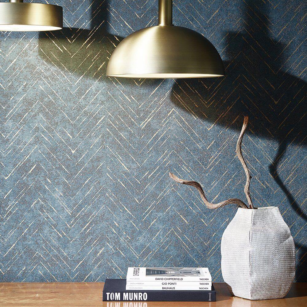 德国玛堡进口墙纸几何线条现代北欧轻奢砂岩客厅壁纸 32035 32036