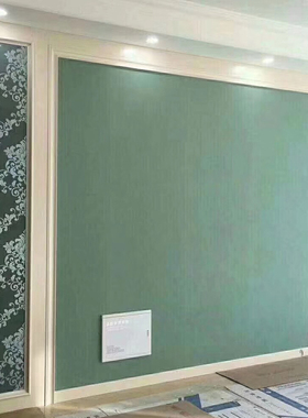 德国原装进口墙纸801031 801032 801033 801034 绿色素色亚麻壁纸