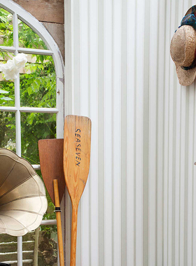 英国 Cambridge Stripe 壁纸条纹蓝色书房墙纸96/1001/1002/1003