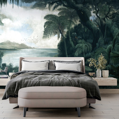 瑞典定制壁画风景背景墙