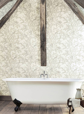 英国原装进口壁纸216612 216613 216614叶子客厅卧室电视背景墙纸