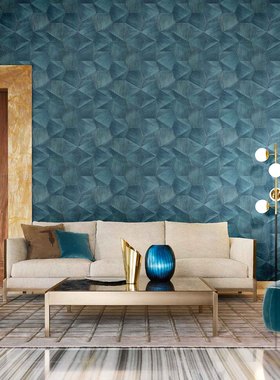 意大利Trussardi楚萨欧式深压纹几何壁纸墙纸Z21850  Z21846 现货